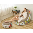 Kép 3/9 - Felfújható kerti fotel lábtartóval és pumpával