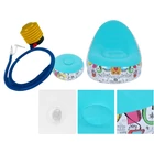 Kép 5/9 - Felfújható kerti fotel lábtartóval és pumpával