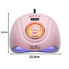 Kép 8/9 - UV/LED műkörmös lámpa automata érzékelővel