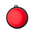 Kép 10/10 - Összecsukható utazótál kutyáknak, piros, 800 ml