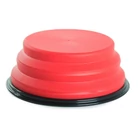 Kép 8/10 - Összecsukható utazótál kutyáknak, piros, 800 ml