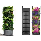 Kép 10/10 - Függőleges, 7 zsebes filc növénykaspó