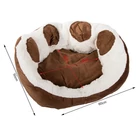 Kép 7/10 - Plüss kutya fekhely, barna, 60 cm