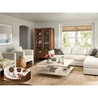 Kép 9/10 - Plüss kutya fekhely, barna, 60 cm