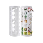 Kép 8/10 - Műanyag zacskó szervező, fehér