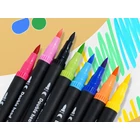 Kép 2/9 - 100 darabos kétoldalas filctoll készlet tokban