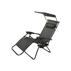 Kép 2/14 - Összecsukható napozóágy napellenzővel és asztallal