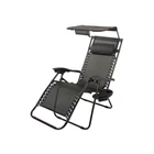 Kép 3/14 - Összecsukható napozóágy napellenzővel és asztallal