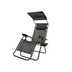 Kép 7/14 - Összecsukható napozóágy napellenzővel és asztallal