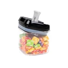 Kép 6/8 - Konyhai tárolóedény készlet szilikon tömítéssel, 4 db