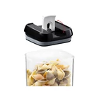 Kép 7/8 - Konyhai tárolóedény készlet szilikon tömítéssel, 4 db