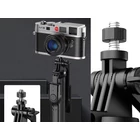 Kép 10/10 - Teleszkópos telefontartó állvány bluetooth távirányítóval, 178 cm