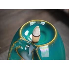 Kép 4/10 - Visszaáramló füstölőkúp tartó 10 db füstölőkúppal