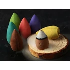 Kép 8/10 - Visszaáramló füstölőkúp tartó 10 db füstölőkúppal