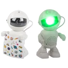 Kép 15/16 - Űrhajós csillagprojektor éjszakai fény Bluetooth hangszóróval, távirányítóval