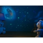 Kép 10/16 - Űrhajós csillagprojektor éjszakai fény Bluetooth hangszóróval, távirányítóval