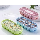 Kép 10/11 - 12 darabos jégkockatartó fedéllel