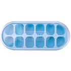 Kép 2/11 - 12 darabos jégkockatartó fedéllel