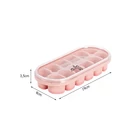 Kép 7/11 - 12 darabos jégkockatartó fedéllel