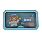 Kép 6/7 - Étkeződoboz vizespalackkal és evőeszközökkel gyerekeknek, kék