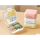 Kép 14/15 - 7 rekeszes gyógyadagoló doboz, 8 x 7.5 x 3.5 cm