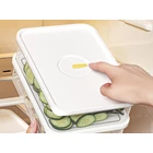 Kép 8/10 - Fedeles élelmiszer-tároló dátumjelzővel, 600 ml