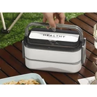 Kép 2/10 - Kétszintes éthordó evőeszközökkel, 1.4 L, fehér