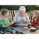 Kép 3/10 - Összecsukható kempingszék, sokszínű csíkos