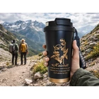 Kép 8/10 - Termoszpohár szívószállal, 530 ml, fekete