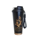 Kép 2/10 - Termoszpohár szívószállal, 530 ml, fekete