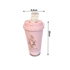 Kép 9/10 - Termoszpohár szívószállal, 530 ml, rózsaszín