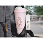 Kép 2/10 - Termoszpohár szívószállal, 530 ml, rózsaszín