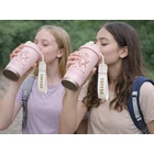 Kép 4/10 - Termoszpohár szívószállal, 530 ml, rózsaszín