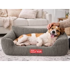 Kép 10/10 - Magasított oldalfalú kutya-, macska fekhely, bézs, M