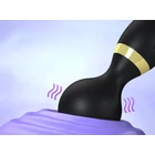 Kép 9/10 - Kézi vibrációs masszírozó USB-töltéssel, fekete