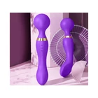 Kép 4/10 - Kézi vibrációs masszírozó USB-töltéssel, lila