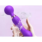 Kép 6/10 - Kézi vibrációs masszírozó USB-töltéssel, lila