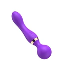 Kép 8/10 - Kézi vibrációs masszírozó USB-töltéssel, lila