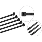 Kép 10/10 - Gyorskötöző kábelkötegelő, 2.5 x 100 mm, fekete, 100 db