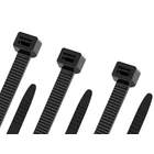 Kép 5/10 - Gyorskötöző kábelkötegelő, 2.5 x 100 mm, fekete, 100 db