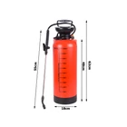 Kép 10/10 - Kézi nyomáspermetező hevederrel, 10 L