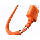 Kép 8/9 - Powerbank vezeték nélküli töltéssel, USB-C és Lightning kábellel, 10000 mAh, krém