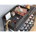 Kép 9/9 - 5 szintes cipőállvány, fekete