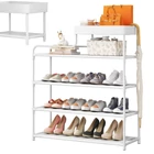 Kép 1/10 - 5 szintes cipőállvány, fehér
