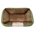 Kép 5/12 - Oldalfalas kutya és macska fekhely, zöld, S