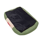 Kép 6/12 - Oldalfalas kutya és macska fekhely, zöld, S