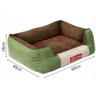 Kép 8/12 - Oldalfalas kutya és macska fekhely, zöld, S