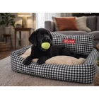 Kép 2/12 - Kutyafekhely kisebb méretű kutyáknak, háttámlával, 60 x 50 cm