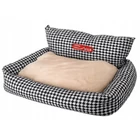Kép 7/12 - Kutyafekhely kisebb méretű kutyáknak, háttámlával, 60 x 50 cm