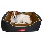 Kép 8/10 - Kutyafekhely emelt szélekkel, 65 x 55 cm, barna